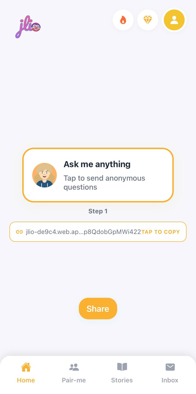 Search Preferences Screen